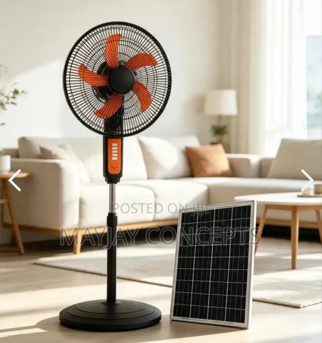 Top cool solar fan