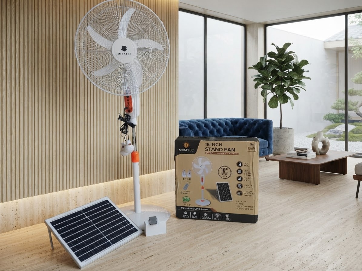 Miratec 18" solar fan